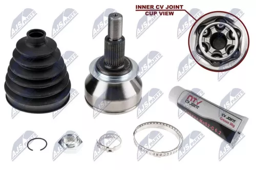NTY NTY NPZ-MZ-059 Front Outer NTY Cv Joint & Boot Kit 