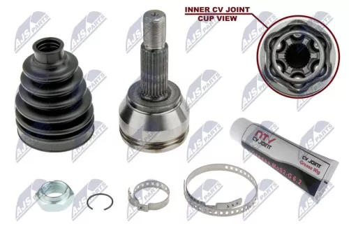 NTY NTY NPZ-MZ-060 Front Outer NTY Cv Joint & Boot Kit 