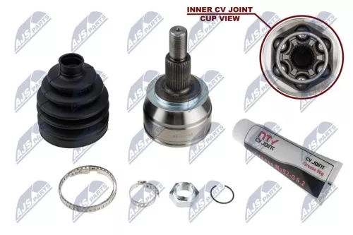 NTY NTY NPZ-MZ-063 Front both sides NTY Cv Joint & Boot Kit 