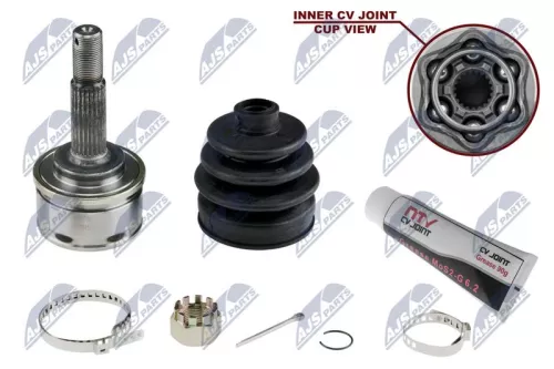 NTY NTY NPZ-NS-036 Outer NTY Cv Joint & Boot Kit 