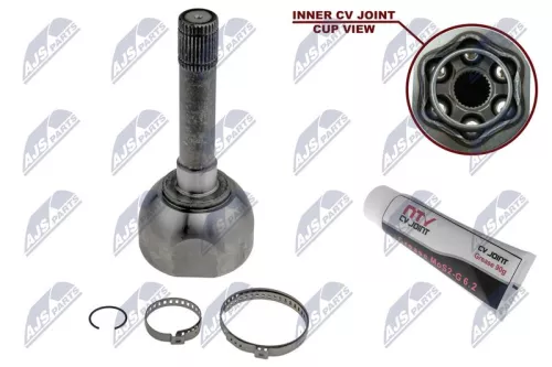 NTY NTY NPZ-NS-049 Outer NTY Cv Joint & Boot Kit 