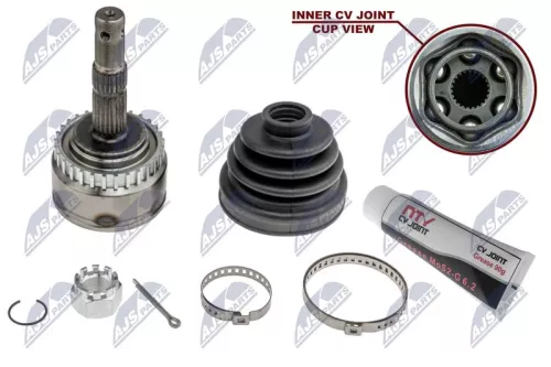 NTY NTY NPZ-PL-015 Front Left Front Right NTY Cv Joint & Boot Kit 