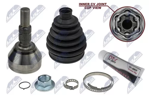 NTY NTY NPZ-PL-020 Outer NTY Cv Joint & Boot Kit 