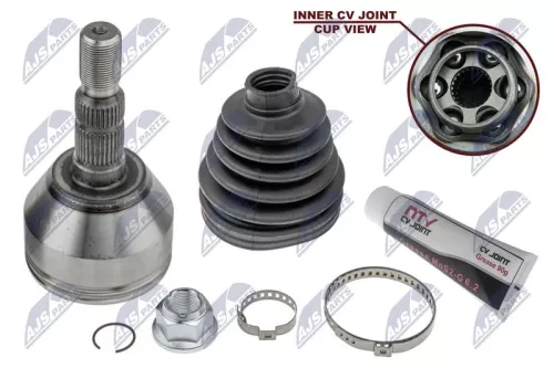NTY NTY NPZ-PL-025 Front Left Front Right NTY Cv Joint & Boot Kit 