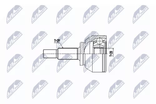 Front Right Front Left NTY Cv Joint & Boot Kit