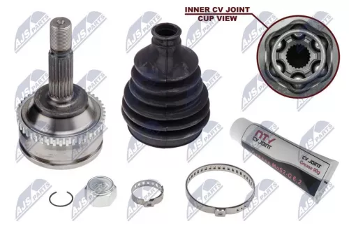 NTY NTY NPZ-RE-010 Outer NTY Cv Joint & Boot Kit 