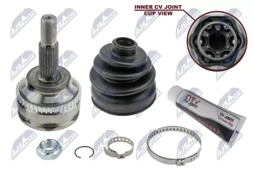 NTY NTY NPZ-RE-020 Outer NTY Cv Joint & Boot Kit 