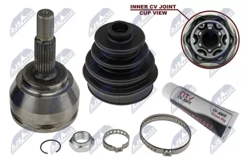 NTY NTY NPZ-RE-030 Front Left Front Right NTY Cv Joint & Boot Kit 