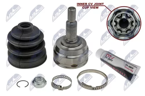 NTY NTY (NPZ-RE-044) Front Left Front Right NTY Cv Joint & Boot Kit 
