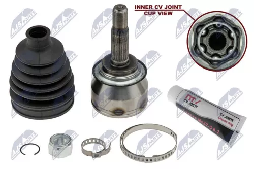 NTY NTY NPZ-RE-045 Front Left Front Right NTY Cv Joint & Boot Kit 