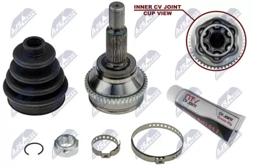 NTY NTY NPZ-RE-051 Rear NTY Cv Joint & Boot Kit 