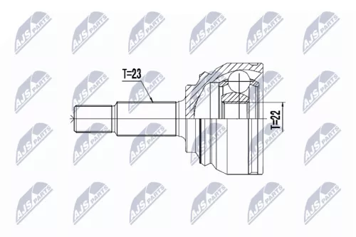 Front Left Front Right NTY Cv Joint & Boot Kit