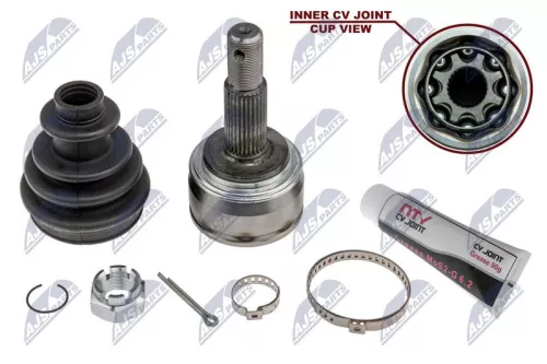 NTY NTY NPZ-RE-061 Outer NTY Cv Joint & Boot Kit 