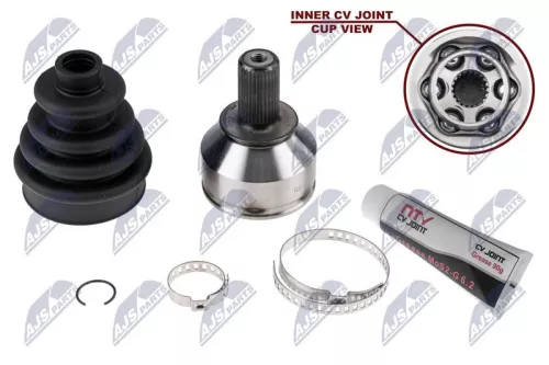 NTY NTY NPZ-RE-066 Rear Outer NTY Cv Joint & Boot Kit 