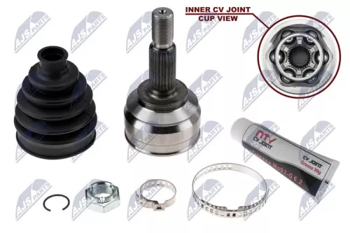 NTY NTY NPZ-RE-067 Front Outer NTY Cv Joint & Boot Kit 