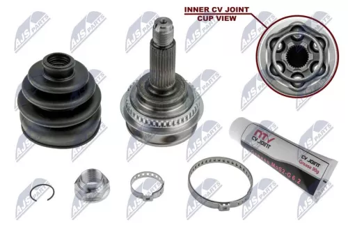 NTY NTY NPZ-SB-011 Front Left Front Right NTY Cv Joint & Boot Kit 