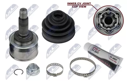 NTY NTY NPZ-SB-014 Outer NTY Cv Joint & Boot Kit 