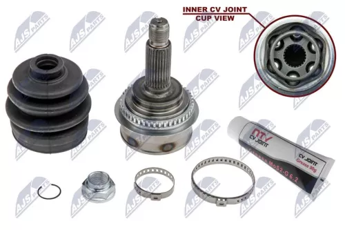 NTY NTY NPZ-SB-017 Outer Front Left Front Right Front NTY Cv Joint & Boot Kit 