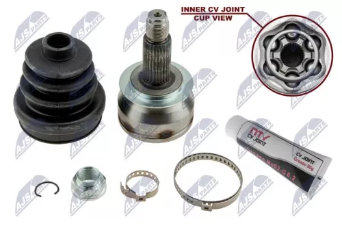 NTY NTY NPZ-SB-019 Front Left Front Right NTY Cv Joint & Boot Kit 