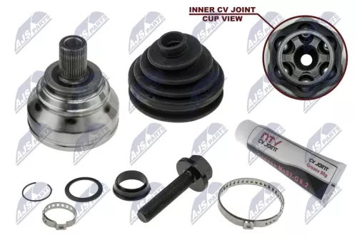 NTY NTY NPZ-SK-009 Outer NTY Cv Joint & Boot Kit 