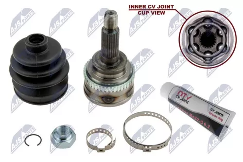 NTY NTY NPZ-SU-001 Front Left Inner NTY Cv Joint & Boot Kit 