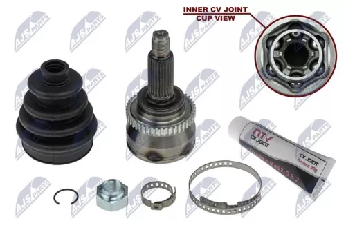 NTY NTY NPZ-SU-004 Front Right Inner NTY Cv Joint & Boot Kit 