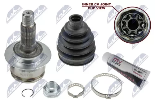 NTY NTY NPZ-SU-026 Front Left Front Right NTY Cv Joint & Boot Kit 