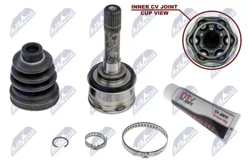 NTY NTY NPZ-SU-028 Outer NTY Cv Joint & Boot Kit 