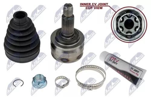 NTY NTY NPZ-SU-029 Outer Front NTY Cv Joint & Boot Kit 