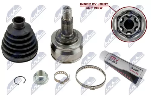 NTY NTY NPZ-SU-032 Rear Left Rear Right NTY Cv Joint & Boot Kit 