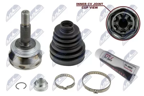 NTY NTY NPZ-TY-013 Front Outer NTY Cv Joint & Boot Kit 