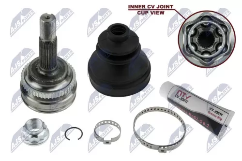 NTY NTY NPZ-TY-056 Outer NTY Cv Joint & Boot Kit 