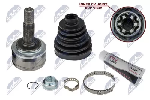 NTY NTY NPZ-TY-061 Outer Front NTY Cv Joint & Boot Kit 