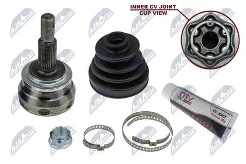 NTY NTY NPZ-TY-063 Outer NTY Cv Joint & Boot Kit 
