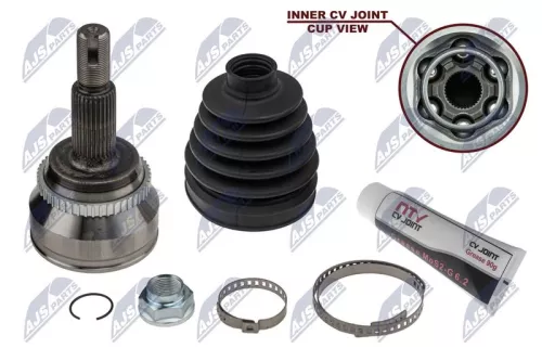 NTY NTY NPZ-TY-073 Outer Front NTY Cv Joint & Boot Kit 