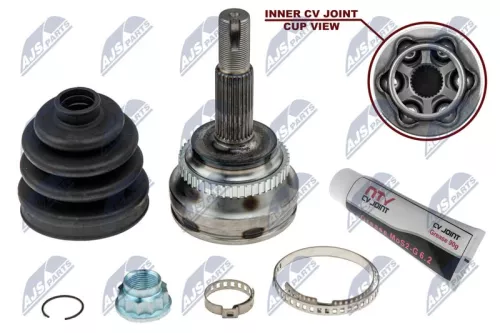 NTY NTY NPZ-TY-081 Front Left Front Right NTY Cv Joint & Boot Kit 