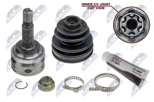 NTY NTY NPZ-TY-082 Front Left Front Right NTY Cv Joint & Boot Kit 