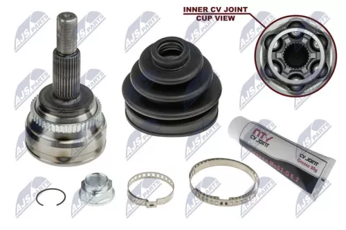 NTY NTY NPZ-TY-089 Front Left Front Right NTY Cv Joint & Boot Kit 