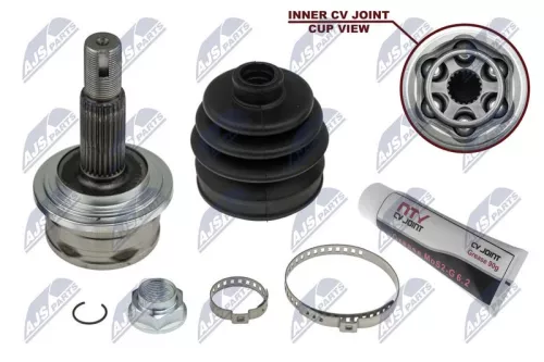 NTY NTY NPZ-TY-090 Front Left Front Right NTY Cv Joint & Boot Kit 