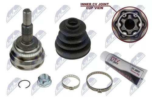 NTY NTY NPZ-TY-094 Front Right NTY Cv Joint & Boot Kit 