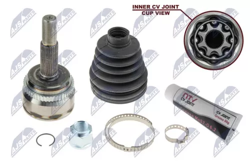 NTY NTY NPZ-TY-103 Outer Front NTY Cv Joint & Boot Kit 