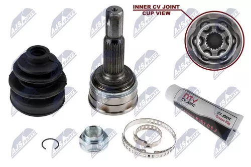 NTY NTY NPZ-TY-106 Rear Outer NTY Cv Joint & Boot Kit 