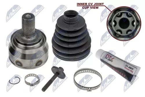NTY NTY NPZ-VV-020 Front Left Front Right NTY Cv Joint & Boot Kit 