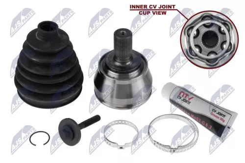 NTY NTY NPZ-VV-027 Front Outer NTY Cv Joint & Boot Kit 