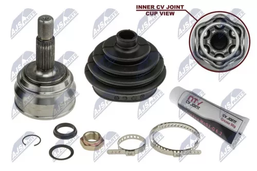 NTY NTY NPZ-VW-013 Front Outer NTY Cv Joint & Boot Kit 