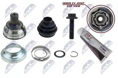 NTY NTY NPZ-VW-047 Rear Left Rear Right NTY Cv Joint & Boot Kit 