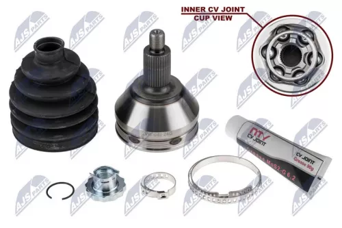 NTY NTY NPZ-VW-049 Front Outer NTY Cv Joint & Boot Kit 