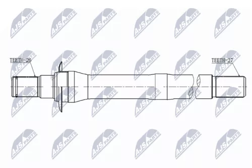 NTY NWP-HY-506 Drive Shaft