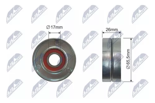 Deflection Pulley/Guide Pulley, V-belt