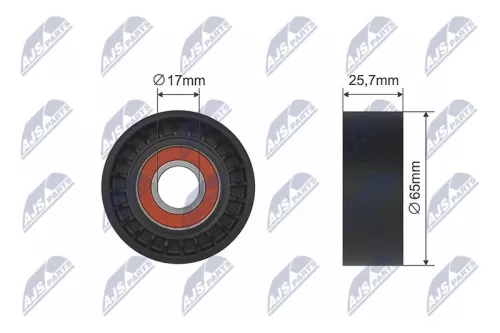 Tensioner Pulley, V-belt